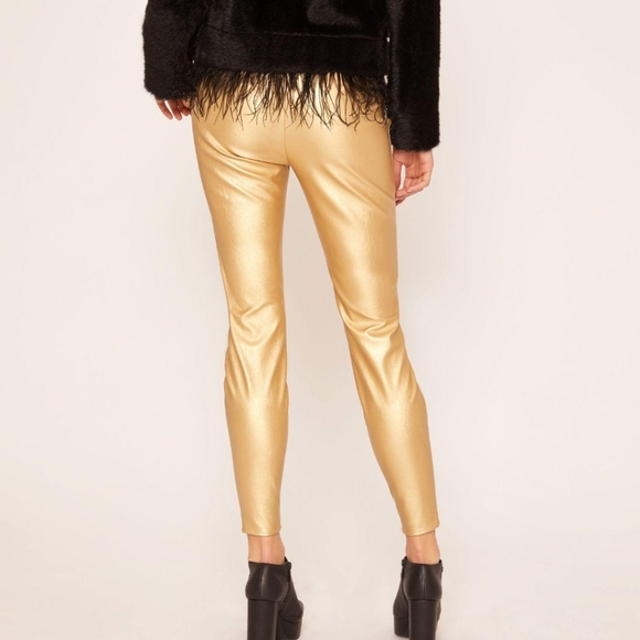 Armani Exchange gold leggings - Picture 2 of 6
